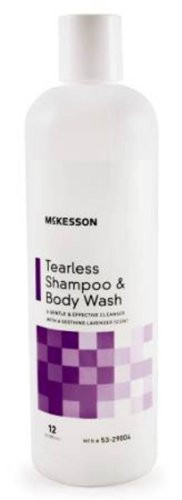 McKesson Performance Plus Tearless Hair Body Shampoo Lavender 12 Ounce - Model 53-29004