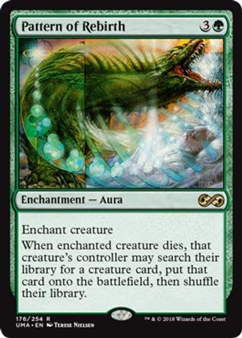 Magic The Gathering - Pattern of Rebirth - Foil - Ultimate Masters - Rare Magic The Gathering - Pattern of Rebirth - Foil - Ultimate Masters - Rare