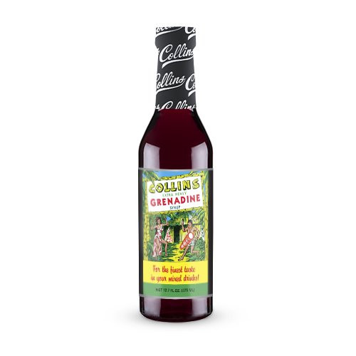 Collins Cherry Cocktail Syrup  Grenadine