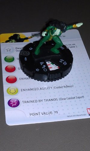 Marvel Heroclix Galactic Guardians Gamora