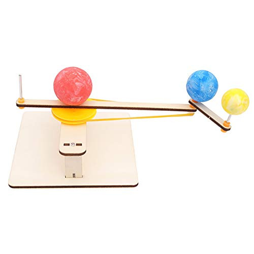 HASEAN DIY Earth Moon Sun Orbital Planetarium Geography Experiment Education Kids Toy
