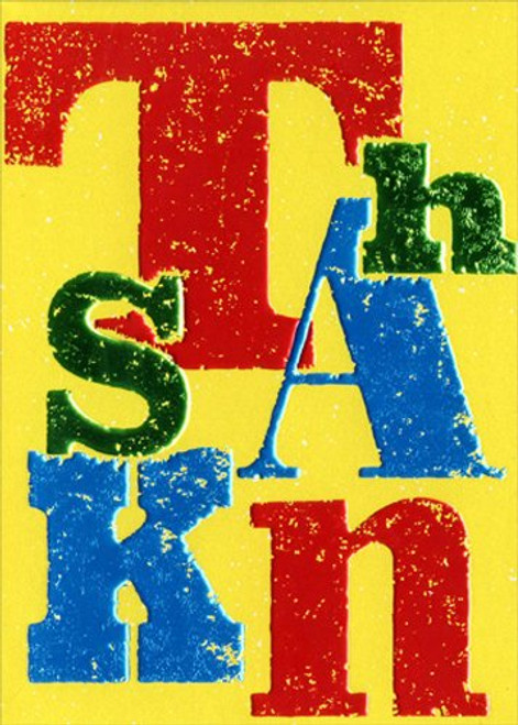 Thanks Letter Block - Avanti A-Press Thank You Card