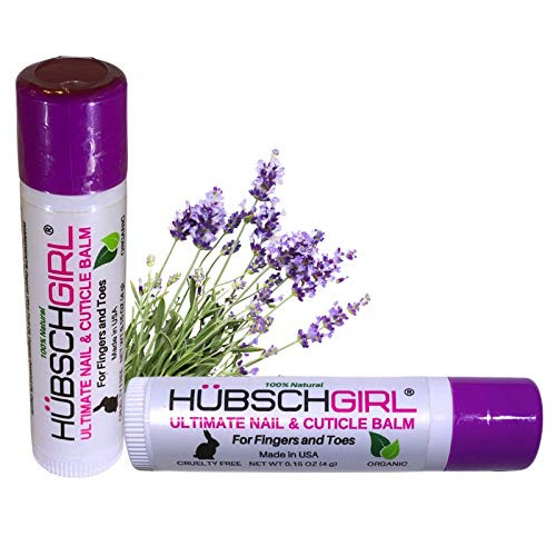 HUBSCH GIRL Ultimate Nail  and  Cuticle Balm for Fingers  and  Toes Nail Cream Cuticle Oil to Nourish  Condition  Soothe   and  Moisturize - Manicure Nail Oil with all Natural Ingredients for Cuticle Care  1 Unit