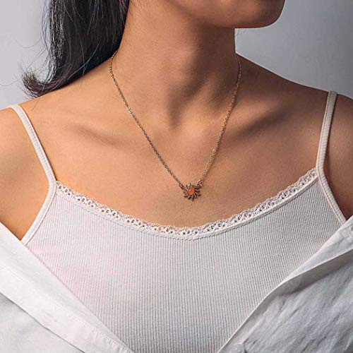 Aetorgc Vintage Single Necklace Chain Gold Sun Pendants Necklaces Jewelry for Women and Girls Aetorgc Vintage Single Necklace Chain Gold Sun Pendants Necklaces Jewelry for Women and Girls