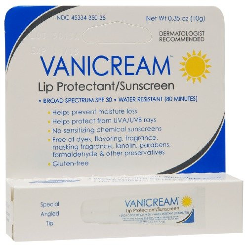 Vanicream Lip Protectant Sunscreen SPF 30 0.35 oz  10 g