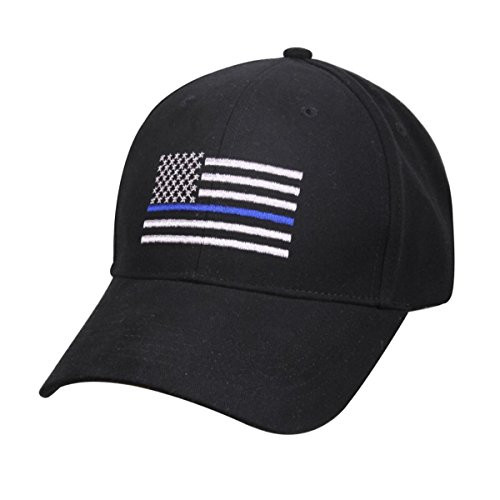 AES Police Thin Blue Line Flag Cap Low Profile Hat Baseball Support Law Enforcement