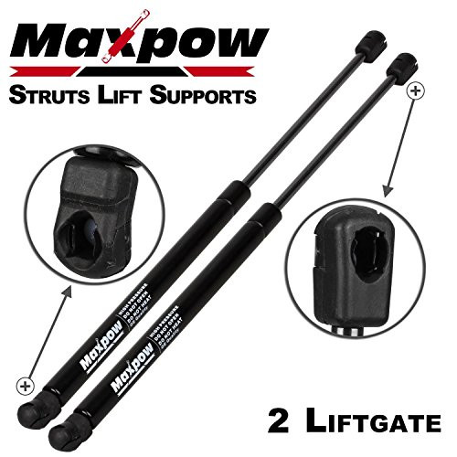 Maxpow Qty (2) 6124 Tailgate Gas Charged Lift Support Struts Compatible With 2008 2009 2010 2011 2012 2013 2014 Dodge Grand Caravan