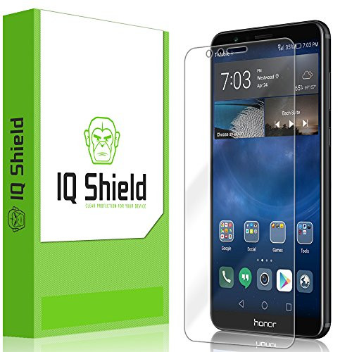 IQ Shield Screen Protector Compatible with Huawei Honor 7X  Huawei Mate SE  Full Coverage  LiquidSkin Anti-Bubble Clear Film