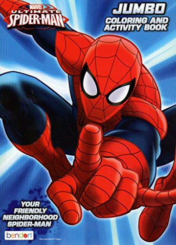 Marvel Ultimate Spider-Man Jumbo Coloring  and  Activity Book