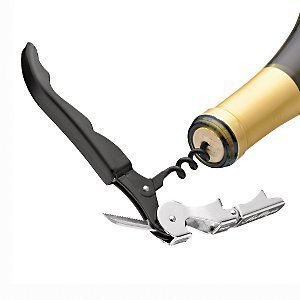 Pulltap's Double-Hinged Waiters Corkscrew, Set of 4