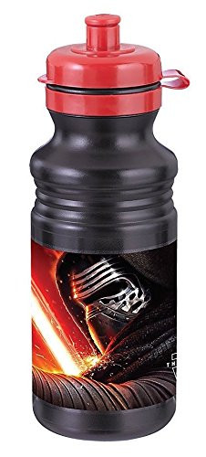 Amscan 1 Count Star Wars Episode Vll Plastic Drinking Bottle  18 oz  Multicolor