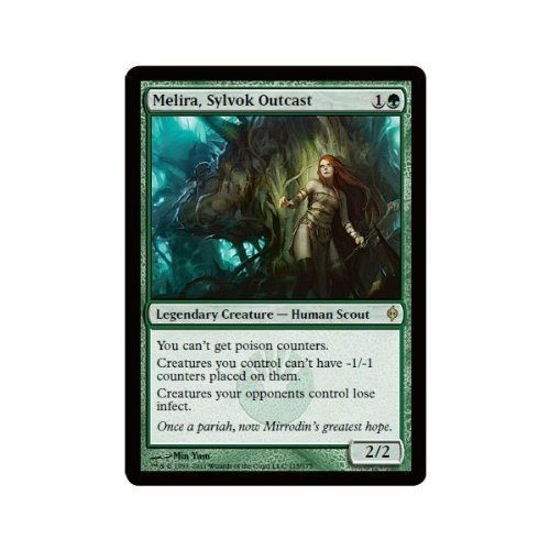 Magic  the Gathering - Melira  Sylvok Outcast - New Phyrexia