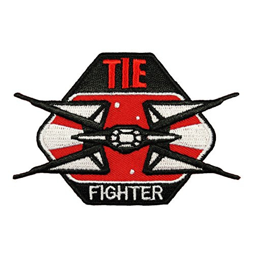 Disney Star Wars The Last Jedi TIE Fighter Patch Spaceship New Movie Iron On