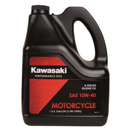 Kawasaki 4-Stroke Motorcycle Engine Oil 10W40 1 Gallon K61021-302 Kawasaki 4-Stroke Motorcycle Engine Oil 10W40 1 Gallon K61021-302