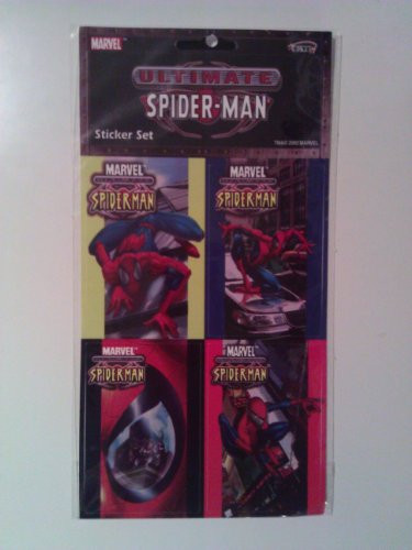 Spider-Man Comic Book Character Sticker - Ultimate Spider-Man 4 Sticker Set