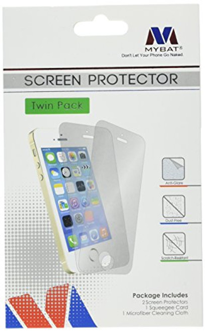 MYBAT Screen Protector Twin-Pack for LG VS450PP Optimus Exceed 2/L70 - Retail-Packaging - Clear MYBAT Screen Protector Twin-Pack for LG VS450PP Optimus Exceed 2/L70 - Retail-Packaging - Clear