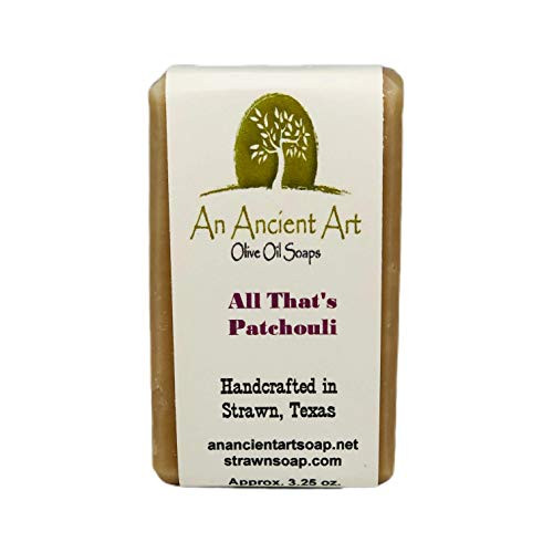 Ancient Art Soap 3.25oz All Natural Handcrafted Olive Oil Soap Bar All That s Patchouli
