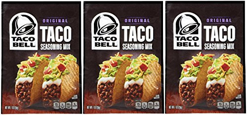Taco Bell Fajita Seasoning-Original-1 Oz-3 Pack Taco Bell Fajita Seasoning-Original-1 Oz-3 Pack