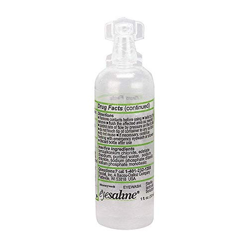 Fend-all 1 Ounce Bottle Eyesaline Sperian Sterile Eye Wash Solution
