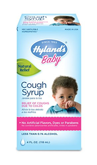 Hyland s Baby Cough Syrup  4 Fluid Ounce