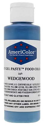 Americolor Soft Gel Paste Food Color  Wedgewood  4.5 Ounce Bottle