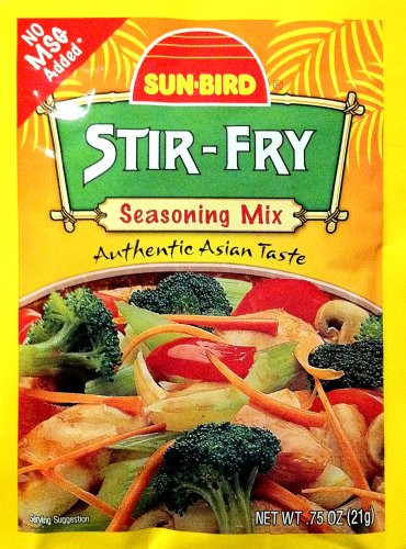 Sunbird Seasoning Mix Stir-Fry    4 - .75 Ounce Packets