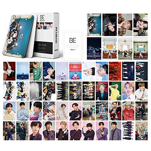 BTS LOMO Cards 54Pcs BTS Map of the soul 7 Card New album Card BANTAN Boys BTS Postcards Map 7 Cards  BTS-BE