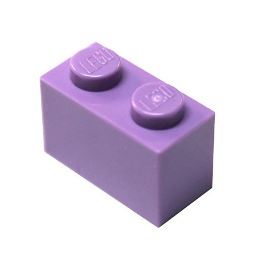 LEGO Parts and Pieces  Medium Lavender 1x2 Brick x50