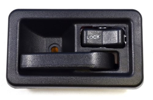 PT Auto Warehouse CH-2833A-RH - Inside Interior Inner Door Handle  Black - Passenger Side