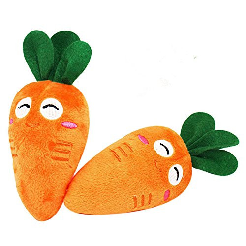 gofar Soft Dog Toys Cute Carrot Plush Chew Squeaker Sound Pet Puppy Supplies gofar Soft Dog Toys Cute Carrot Plush Chew Squeaker Sound Pet Puppy Supplies