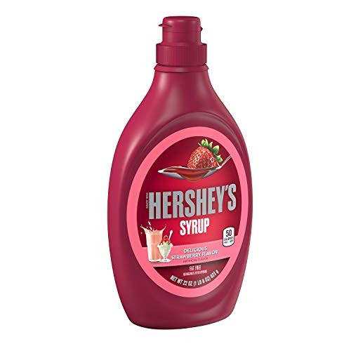 Hershey s Strawberry Syrup Bottle 22 oz  623 g