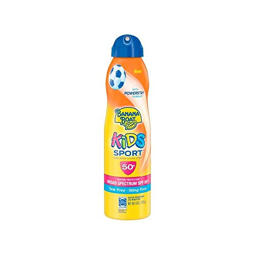 Banana Boat Kids Continuous Spray Sunscreen SPF 50 6 oz 177 ml Banana Boat Kids Continuous Spray Sunscreen SPF 50 6 oz 177 ml