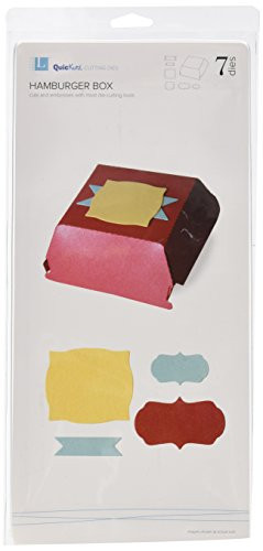 QUICKUTZ Lifestyle Crafts Hamburger Box Cookie Cutter Die