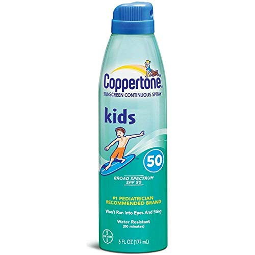 Coppertone Kids Sunscreen Continuous Spray SPF 50 6 oz Coppertone Kids Sunscreen Continuous Spray SPF 50 6 oz