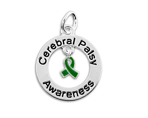 Fundraising For A Cause Cerebral Palsy Awareness Ribbon Circle Charm Inexpensive Green Ribbon Cutout Charm for Cerebral Palsy Fundraising and Awareness 1 Charm Fundraising For A Cause Cerebral Palsy Awareness Ribbon Circle Charm Inexpensive Green Ribbon Cutout Charm for Cerebral Palsy Fundraising and Awareness 1 Charm