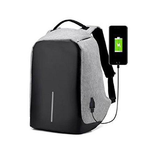 AJM Collection Anti-theft Laptop Backpack, Travel Antitheft Backpack, Travel Antitheft Backpack For Men & Women, Computer Lightweight Water-resistant knapsack backpack (Grey)