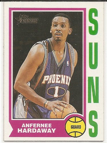 Anfernee Hardaway 2001-02 Topps Heritage Phoenix Suns Card 8