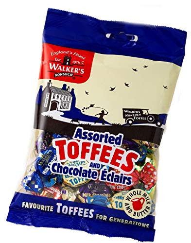Walkers Assorted Nonsuch Toffee  Eclair 150g