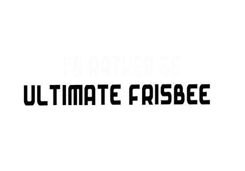 PressFans - Ultimate Frisbee Decal Car Laptop Wall Sticker PressFans - Ultimate Frisbee Decal Car Laptop Wall Sticker