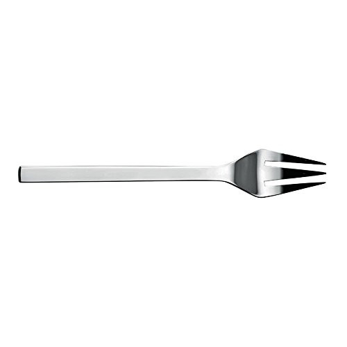 Alessi Colombina 6-3/4-Inch Dessert Fork, 18/10 Stainless Steel Mirror Polish, Set of 6