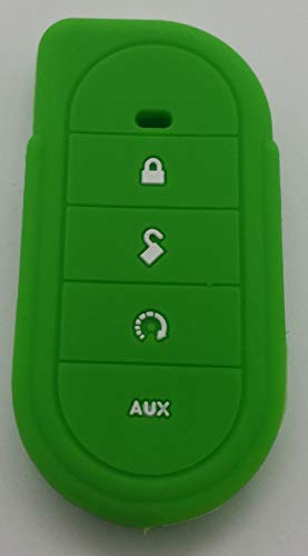 Soft Silicone Protective Cover for Viper 7656V  and  7856V Remote Control V2  Green