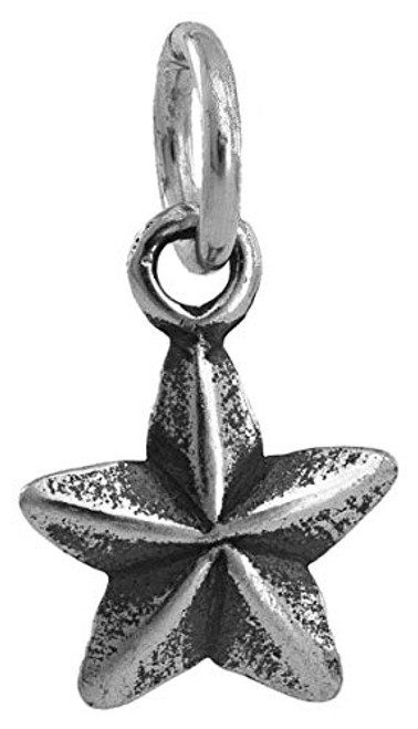 Sterling Silver Teeny TINY Star - Double Sided - Charm Only or Necklace Sterling Silver Teeny TINY Star - Double Sided - Charm Only or Necklace