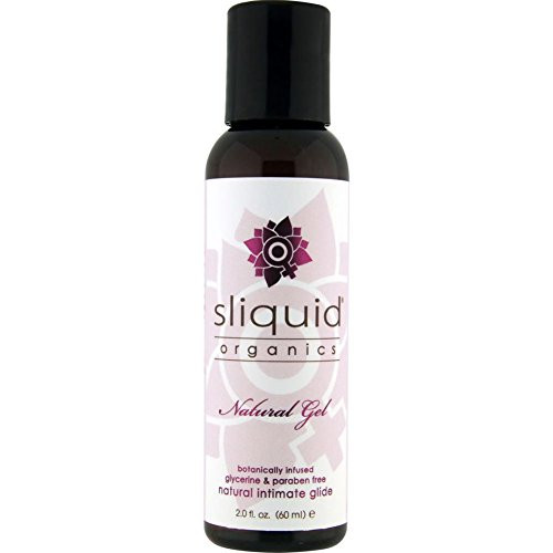 Sliquid Lubricants Organics Natural Gel Intimate Glide  White  2 Fluid Ounce