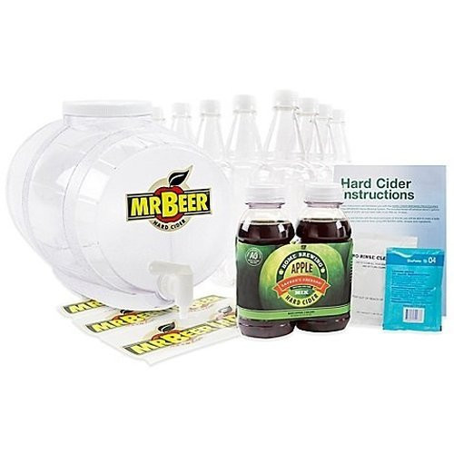 Mr. Beer 2 Gallon Hard Cider Homebrewing Craft Cider Kit