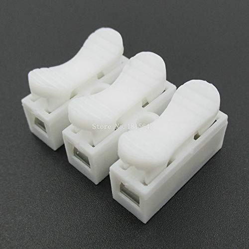 10PCS LOT CH-3 Electrical Cable Connectors Quick Splice Lock Wire Terminals Set Press Type Terminal Block Wire Connector