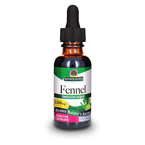 Nature s Answer Fennel Seed with Organic Alcohol  1-Fluid Ounce   Digestive Support   Promotes Intentional Health