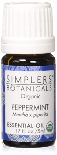 Living Flower Essences Simplers Botanicals Peppermint Organic  0.16 Fluid Ounce