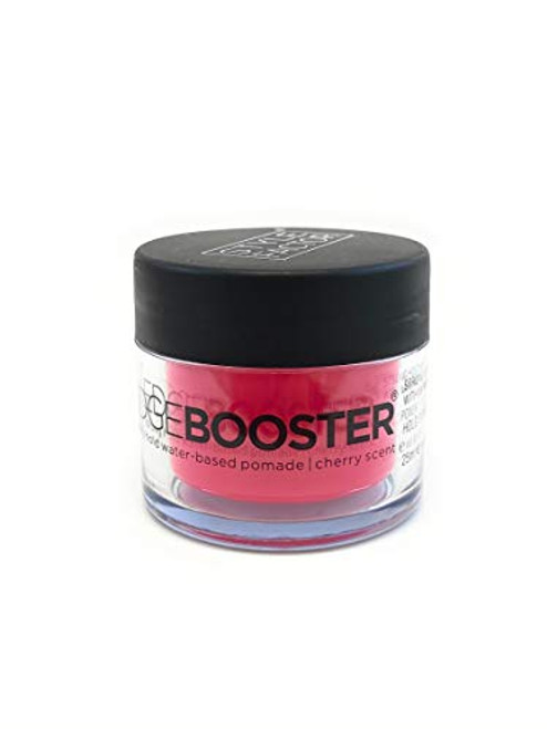 Style Factor EDGE BOOSTER Strong Hold Water Base Pomade- Excellent for Taming Edges and Braiding Hair Cherry 0.85oz Style Factor EDGE BOOSTER Strong Hold Water Base Pomade- Excellent for Taming Edges and Braiding Hair Cherry 0.85oz