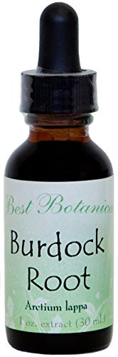 Best Botanicals Burdock Root Extract  Antioxidant Powder for Liver Support  Skin Health  Diuretic and Digestion Aid  1 oz