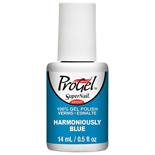 Supernail Progel Gel Polish  Harmoniously Blue  0.5 Fluid Ounce